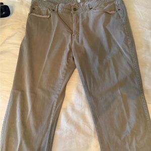 Gray Peter Millar 5 Pocket Pants - 36